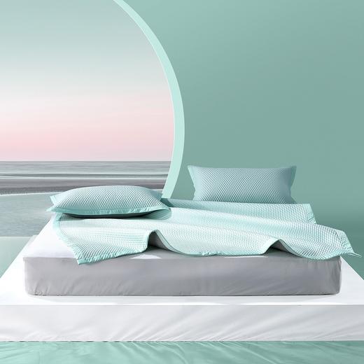 水星家纺夏季可水洗冰啵啵豆豆凉感席两/三件套床品 商品图0