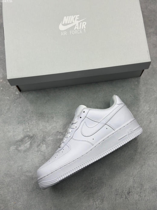 夏日特惠💰300 官方同步 Nike Air Force 1 Low '07 “全白”低帮空军一号休闲板鞋 商品图2