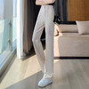 NYL-6211窄版西装阔腿裤时尚洋气中缝垂感高腰直筒休闲裤 商品缩略图2