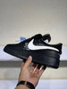 夏日特惠💰360 OFF-WHITE x Nike Air Force1 Low Black White 2.0 联名潮流款 空军一号低帮防滑休闲板鞋 男女同款 商品缩略图2