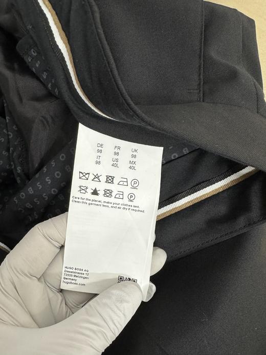 瑕疵HUGO BOSS/胡戈波士 男士新剪羊毛西裤(吊牌错误，套装仅裤子) 商品图3