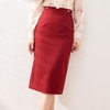 开叉半身裙2024春装新款高腰显瘦中长款一步裙包臀裙6506 商品缩略图2
