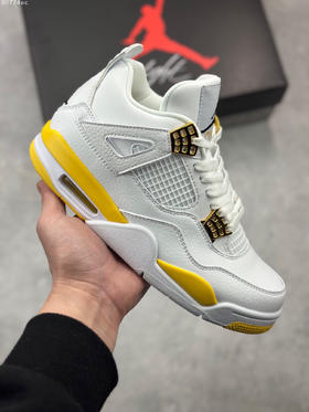 夏日特惠💰430 Air Jordan 4 Retro OG"White/Cement"AJ4代中帮复古休闲运动文化篮球鞋