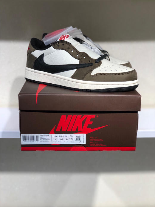 夏日特惠💰430 公司级 # Travis Scott x Air Jordan AJ1 Low OG SP TS联名倒勾低帮 商品图4