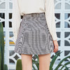 欧芮儿2023秋装新款女装夏装千鸟格半身裙女拉链格子a字裙包臀裙 商品缩略图2