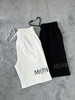M可 夏季新款 男士 字母印花 休闲百搭 纯棉短裤/中裤/五分裤 Z-11558 商品缩略图0
