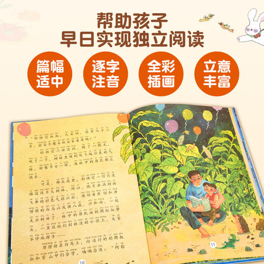 【精装硬壳】青葫芦桥梁书（套装共10册）图画与文字无缝对接，帮助孩子从图画阅读过渡到文字自主阅读 商品图3