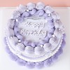 紫色复古手绘蛋糕【B3119】 商品缩略图2