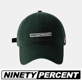 NINETYPERCENT遮阳鸭舌帽棒球帽男女同款宽帽檐潮牌独家设计