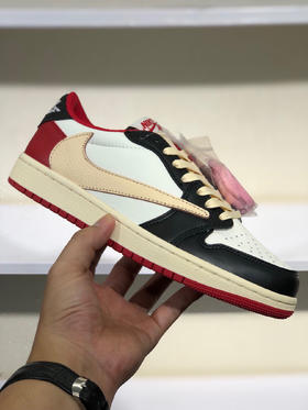 夏日特惠💰430 公司级 # Travis Scott x Air Jordan AJ1 Low OG SP TS联名倒勾低帮