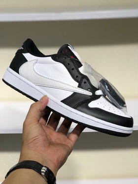 夏日特惠💰430 公司级 # Travis Scott x Air Jordan AJ1 Low OG SP TS联名倒勾低帮