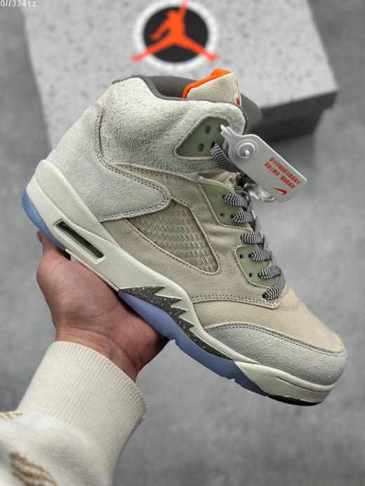 夏日特惠💰460 Air Jordan 5 Retro Low GC "CNY" 高邦 AJ5白蓝乔丹篮球鞋系列 商品图0