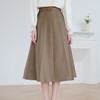 半身裙女2024春装新款中长裙通勤气质A字裙大摆裙5106 商品缩略图3