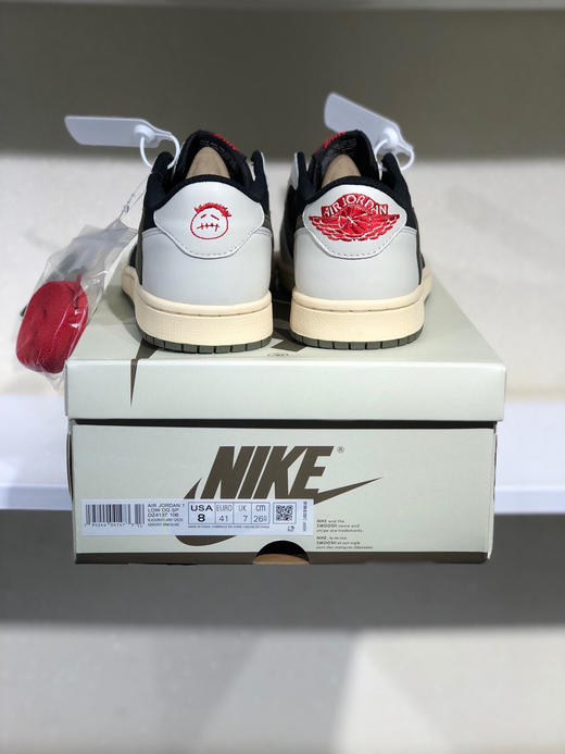 夏日特惠💰430 公司级 # Travis Scott x Air Jordan AJ1 Low OG SP TS联名倒勾低帮 商品图6