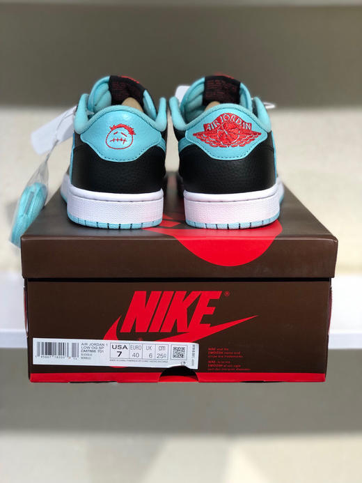 夏日特惠💰430 公司级 # Travis Scott x Air Jordan AJ1 Low OG SP TS联名倒勾低帮 商品图6