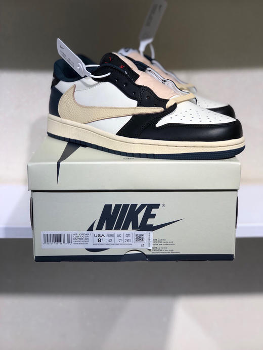 夏日特惠💰430 公司级 # Travis Scott x Air Jordan AJ1 Low OG SP TS联名倒勾低帮 商品图4