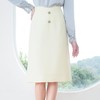 高腰显瘦半身裙女2024春装新款中长款直筒裙纯色包臀裙5108 商品缩略图4