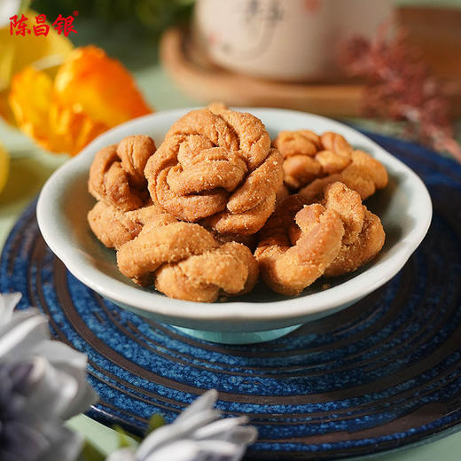 陈昌银原味盐味328g手工麻花礼盒送亲友送礼佳品老字号特产麻花礼盒 商品图2