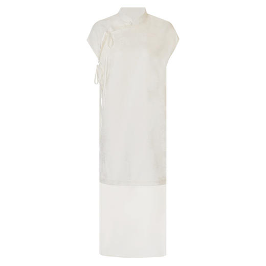 新中式中国风，拼接旗袍连衣裙OY-24S072 商品图4