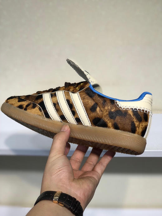 夏日特惠💰350 WALES BONNER x adidas originals Samba 头层真马毛 徳训 耐磨低帮板鞋 男女同款 商品图2