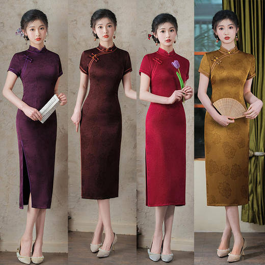 新中式年轻款改良版，日常可穿旗袍QX1059 商品图1
