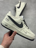 夏日特惠💰430 海外限量发售 公司级 Nike Air Force 1 Low “Hoops” 米深灰小勾空军一号低帮休闲板鞋 商品缩略图3