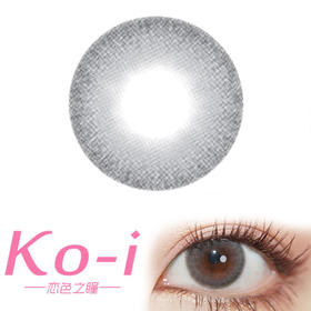 HUSHLENS 软软灰 年抛直径14.2mm日常美瞳 灰色