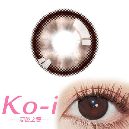 DK·DeeKay G319 年抛直径14.5mm日常美瞳 棕色 商品图0