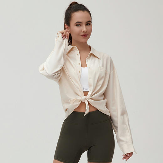IYOGA  2024  休闲简约时尚长袖衬衫 CS003 商品图4