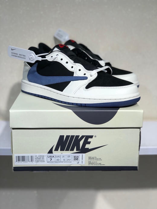 夏日特惠💰430 公司级 # Travis Scott x Air Jordan AJ1 Low OG SP TS联名倒勾低帮 商品图4