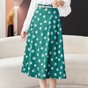 波点半身裙女2024春装新款中长款A字裙大摆裙气质伞裙1779 商品缩略图1