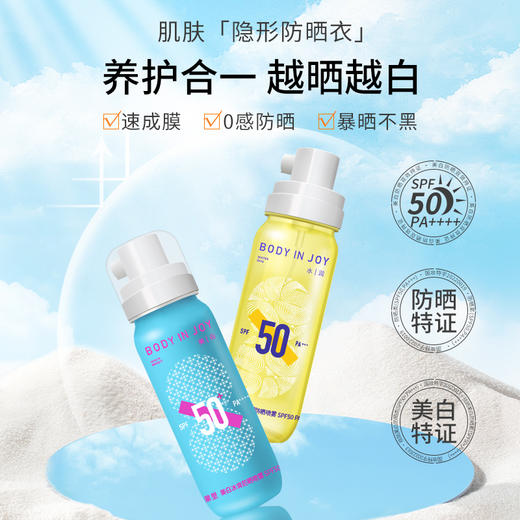 BodyInJoy/花果里防晒喷雾  SPF50+PA+++【狼人杀IP联名款】88ml  全身防紫外线 效期20261024 商品图6