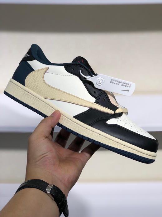 夏日特惠💰430 公司级 # Travis Scott x Air Jordan AJ1 Low OG SP TS联名倒勾低帮 商品图0