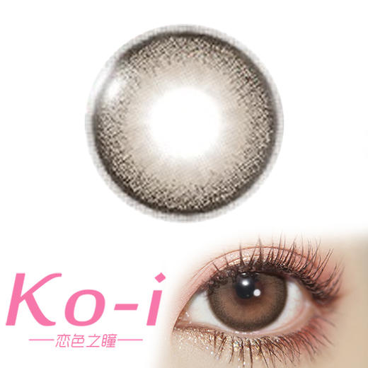 GINOMII Heli Brown咖喱果子 半年抛直径14.5mm日常美瞳 棕色 商品图0