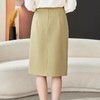 开叉半身裙女2024春装新款显瘦包臀裙一步裙中长款A字裙1762 商品缩略图3