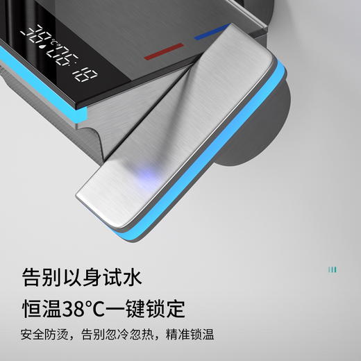 SQ：8138新德里数显-枪灰【全铜】 商品图3