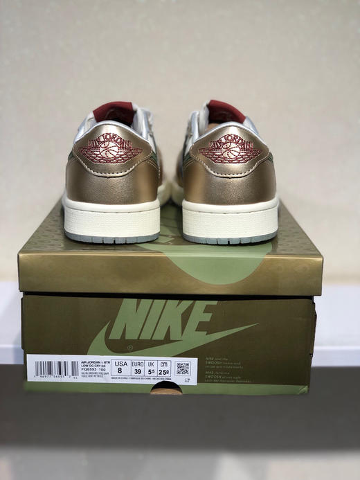 夏日特惠💰390 公司级 # Air Jordan 1 Low 龙年限定 AJ1乔1低帮休闲板鞋 商品图6