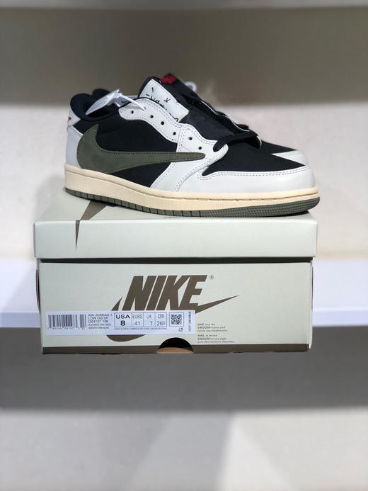 夏日特惠💰430 公司级 # Travis Scott x Air Jordan AJ1 Low OG SP TS联名倒勾低帮 商品图4