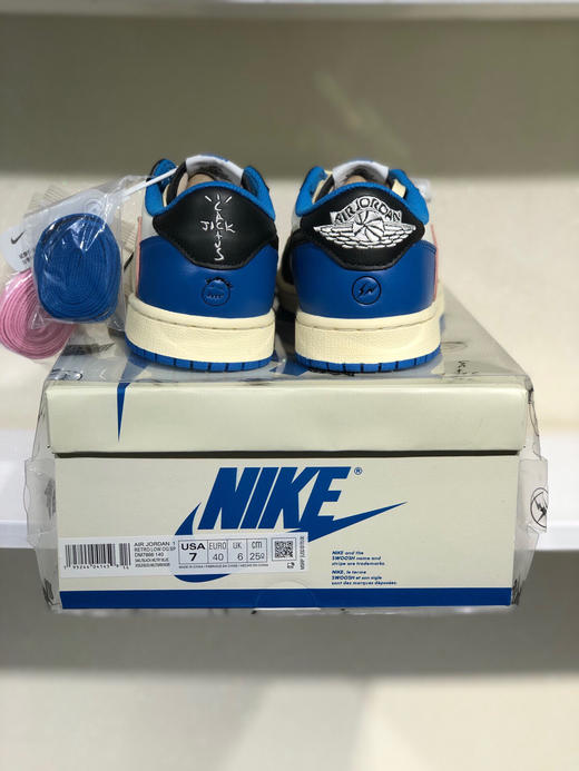 夏日特惠💰430 公司级 # Travis Scott x Air Jordan AJ1 Low OG SP TS联名倒勾低帮 商品图6