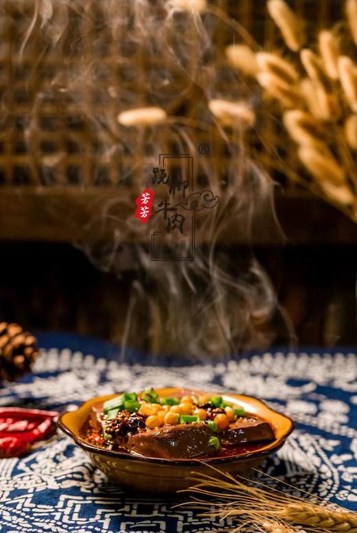 餐饮美食-芳芳跷脚牛肉- 麻辣血旺 商品图1