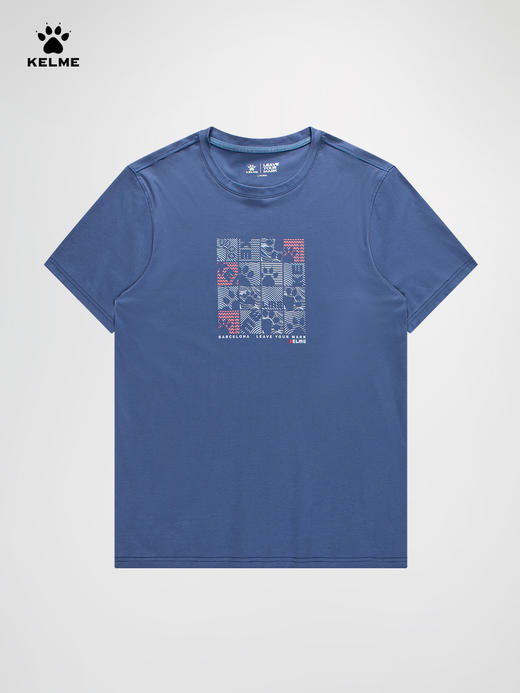 卡尔美艺术风帆系列男士圆领短袖T恤 商品图1