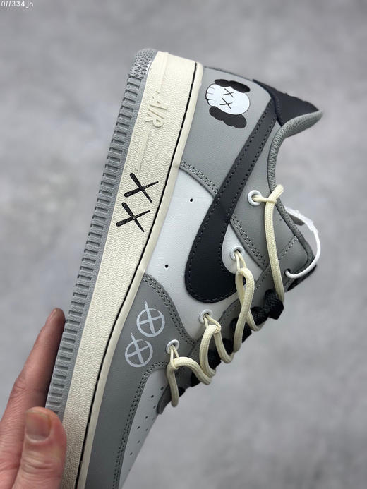 夏日特惠💰460 NK Air Force 1 X Kaws 空军一号定制绑带 商品图5