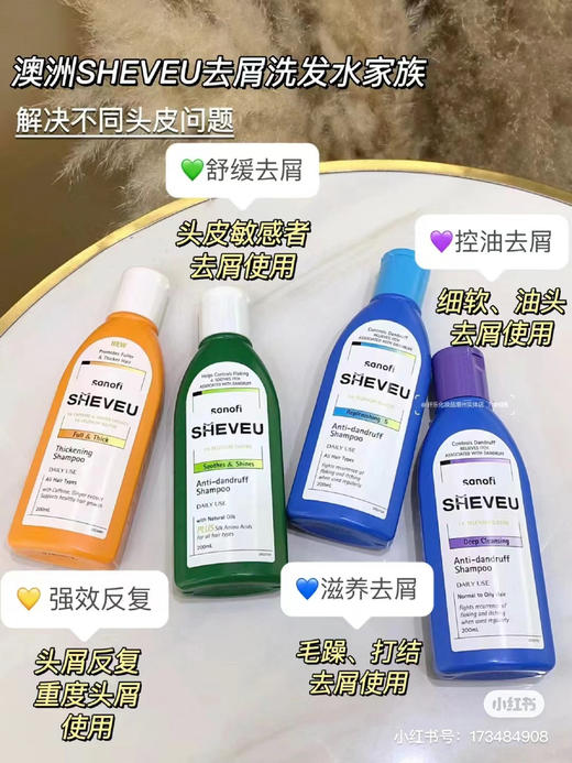 【海关保税直发】澳洲-selsun洗发水去屑止痒控油无硅油200ml-会员5折 商品图3