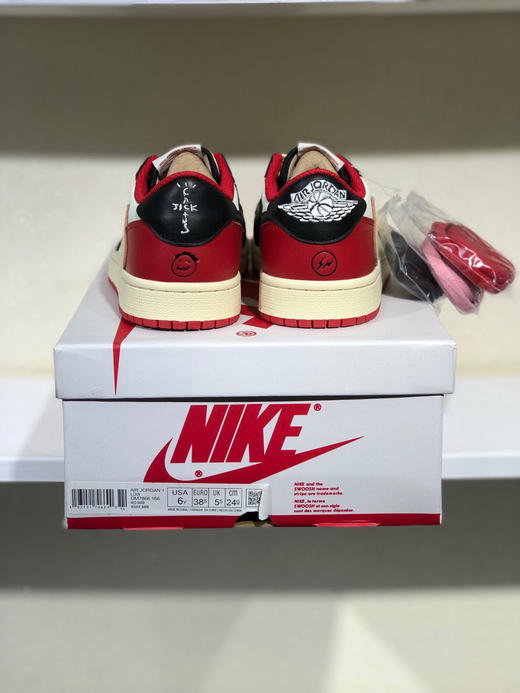 夏日特惠💰430 公司级 # Travis Scott x Air Jordan AJ1 Low OG SP TS联名倒勾低帮 商品图6