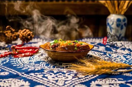 餐饮美食-芳芳跷脚牛肉- 麻辣血旺 商品图0