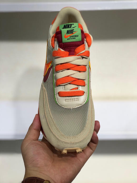 夏日特惠💰390 CLOT x Sacai x NK LDWaffle 
"Net Orange Blaze" S2纯原出品 商品图1