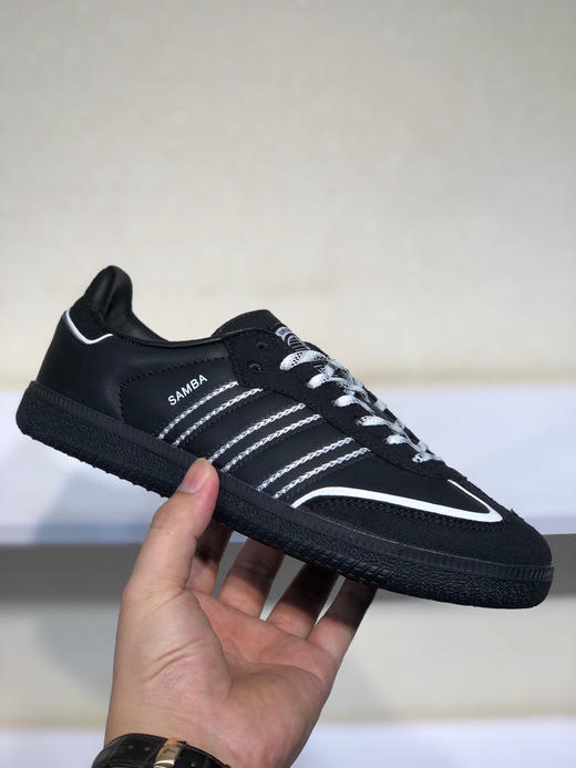 夏日特惠💰350 WALES BONNER x adidas originals Samba 头层真马毛 徳训 耐磨低帮板鞋 男女同款 商品图0