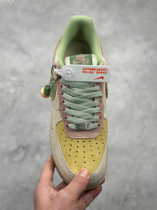 夏日特惠💰  460 “仙桃儿” Nk Air Force 1'07 Low “Peach”年终限定 空军一号定制低帮板鞋 商品图1