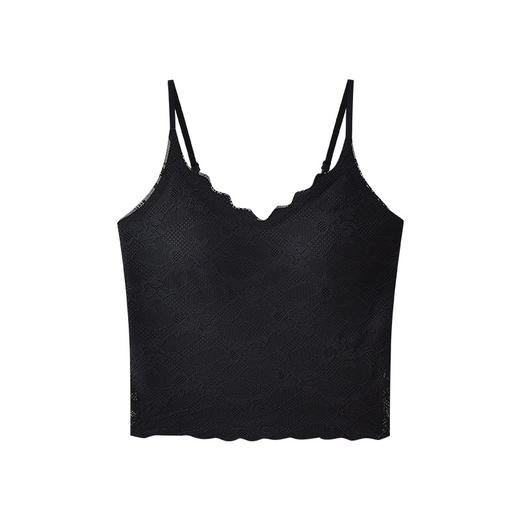 新品《再也不怕胸下垂》飘逸轻盈的蕾丝，果冻BRA 软而有型支撑，轻松聚拢上托，再现窈窕身姿。没有钢圈的束缚，一字美背，双C提拉，舒适透气的质感，让美背更自由呼吸，尽显自信美态！ 商品图5