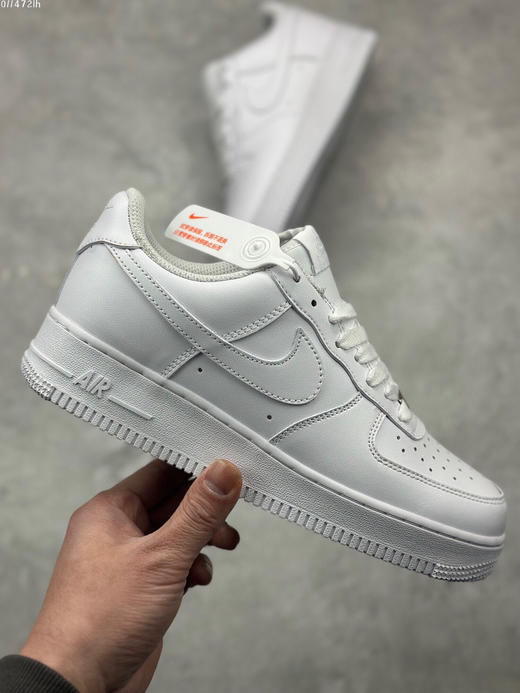 夏日特惠💰300 官方同步 Nike Air Force 1 Low '07 “全白”低帮空军一号休闲板鞋 商品图3